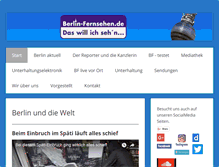 Tablet Screenshot of berlin-fernsehen.de